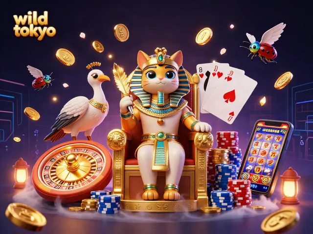 Experience winning at wild tokyo casino with vibrant characters and thrilling game elements.
